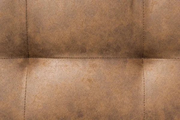 Cuero marrón para fondo — Foto de Stock