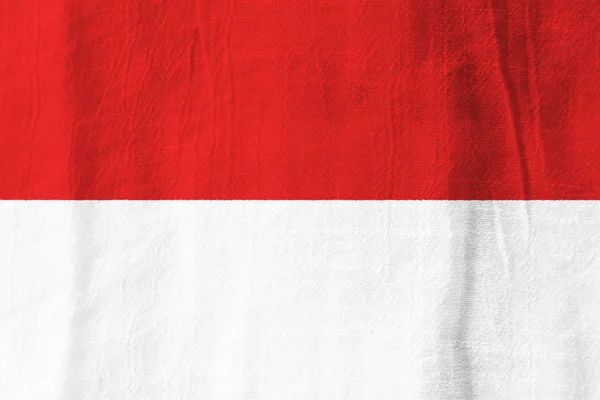 Indonesia Bandera de tela Bandera nacional de tela para graphic des — Foto de Stock