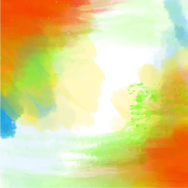Abstracto colorido acuarela fondo creativo multicolor. Vector — Archivo Imágenes Vectoriales