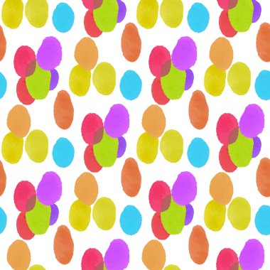 Beyaz üzerinde vektör soyut arkaplan çok renkli gölgeli daireler