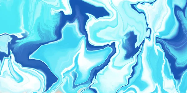 Textura de mármol abstracto vectorial Diseño fluido fondo color azul — Vector de stock