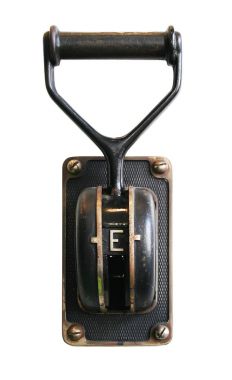 Vintage elektrik anahtarı