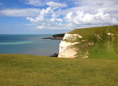 İngiltere'de beachy head, uçurumlar