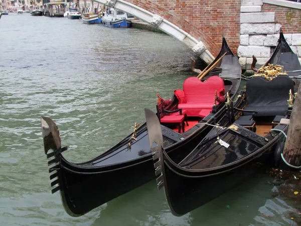 Gondolier em Veneza Italia — Fotografia de Stock
