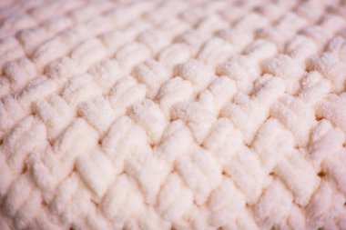 Pürüzsüz ve yumuşak ekose kumaşlar. Yatak için battaniyeler, battaniyeler