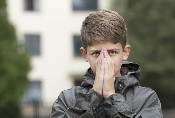 Portret van een tiener — Stockfoto