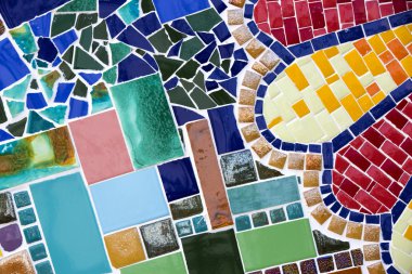 arka plandan Mozaik