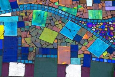 arka plandan Mozaik