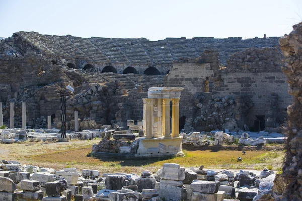 사이드라는 고대 도시 의유적 — 스톡 사진