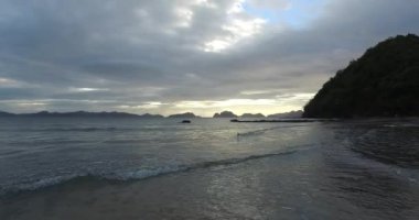 sunset Beach dalga deniz