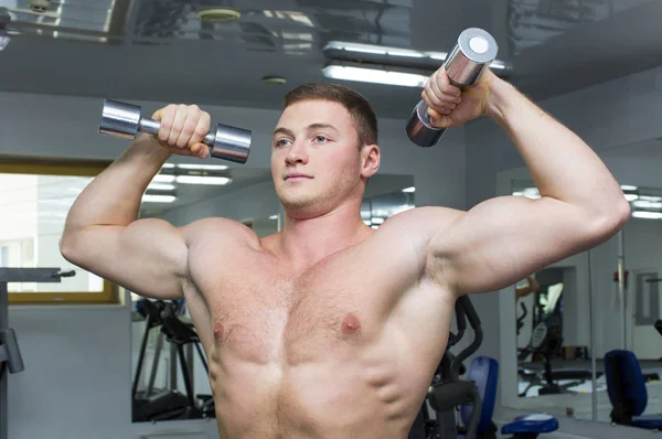 Young man training — Stock Photo, Image