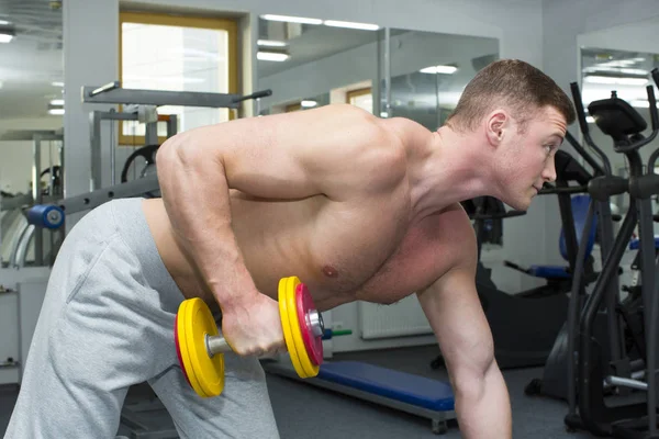 Young man training — Stock Photo, Image