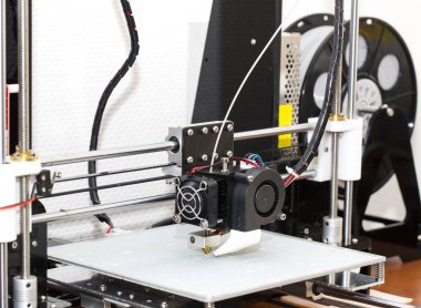 3D yazıcı mekanizması çalışma