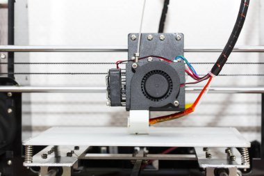 3D yazıcı mekanizması çalışma