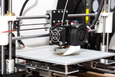 3D yazıcı mekanizması çalışma