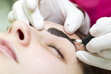 Mikrobleyding kaşlar iş akışı