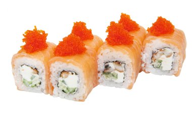 sushi lezzetli deniz ürünleri 