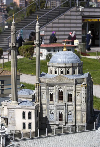 Miniaturk in Istanbul, Turkey. — Stock Photo, Image