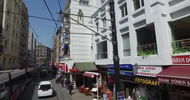 Bekijken van de straten van Istanbul — Stockvideo