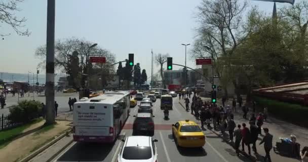 Bekijken van de straten van Istanbul — Stockvideo