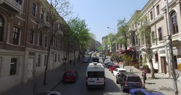Lihat jalan-jalan Istanbul — Stok Video