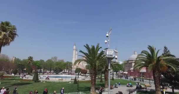 Перегляд вулиць міста Стамбул — стокове відео