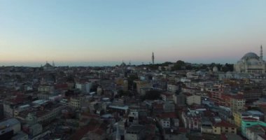 Şafak panoramik Istanbul şehir içinde