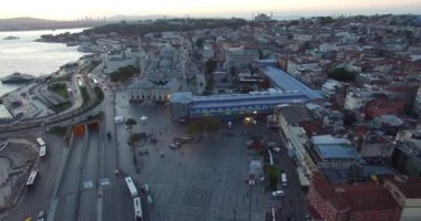 Şafak panoramik Istanbul şehir içinde