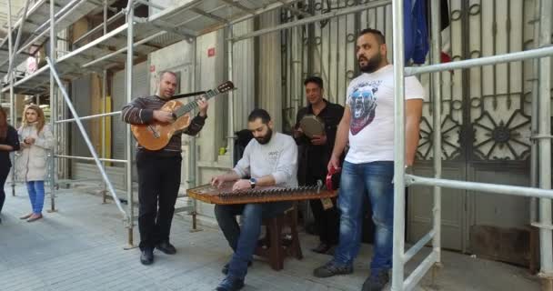 Istiklal Caddesi Yaya Caddesi kentin — Stok video