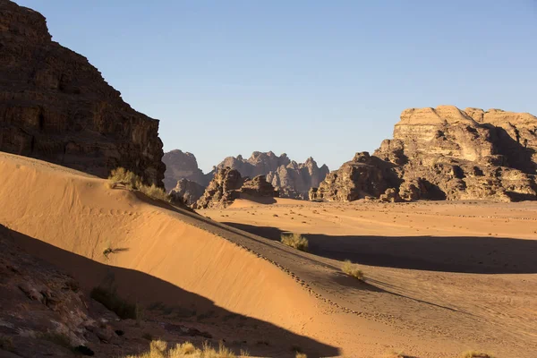 Deserto de rum wadi — Fotografia de Stock