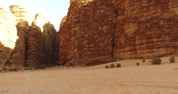 Wadi Rum deserto — Video Stock