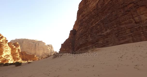 Deserto de rum wadi — Vídeo de Stock