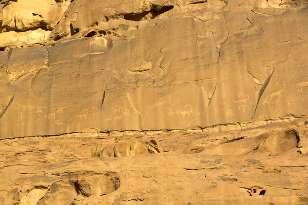 Rock carvings on rocks — Stock Photo, Image