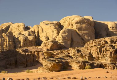 Ürdün 'de WADI RUM Çölü 
