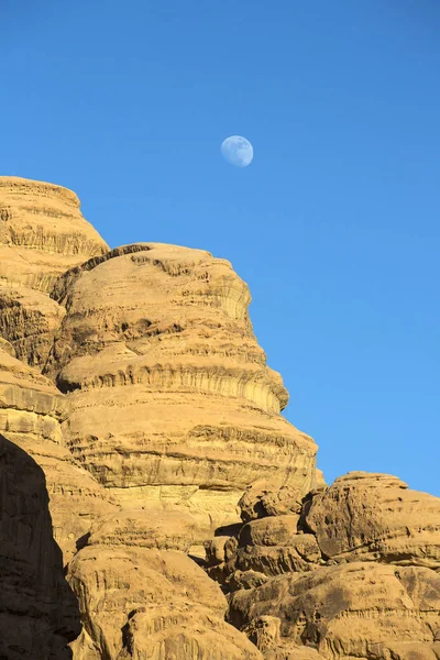 WADI RUM desierto en Jordania — Foto de Stock