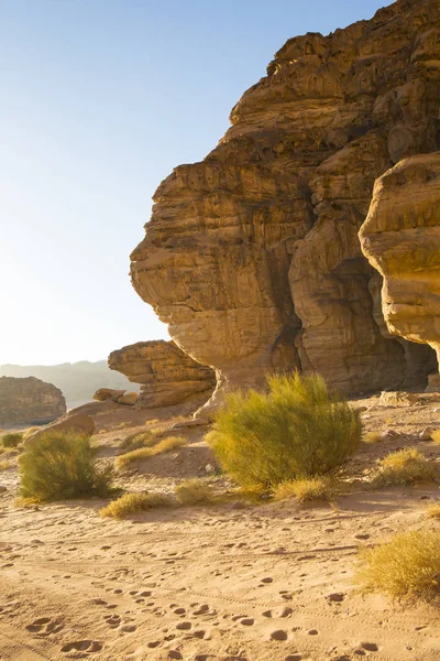 Έρημος WADI RUM στην Ιορδανία — Φωτογραφία Αρχείου