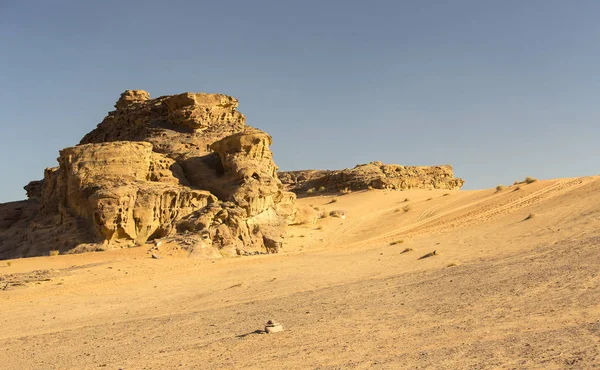 WADI RUM deserto na Jordânia — Fotografia de Stock