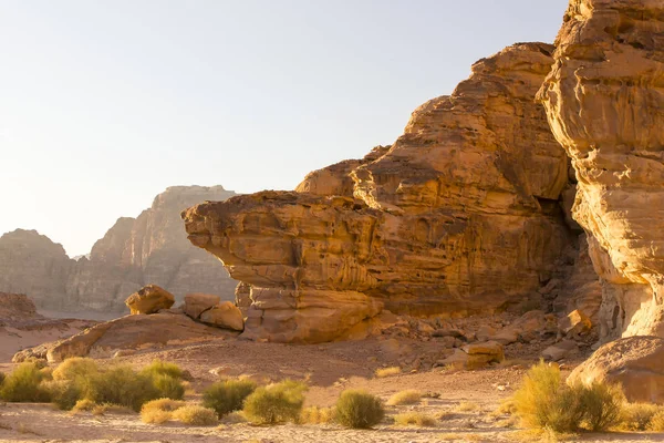 WADI RUM desierto en Jordania — Foto de Stock