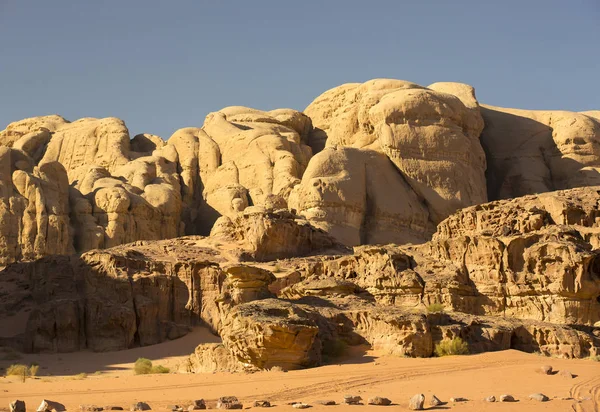 Έρημος WADI RUM στην Ιορδανία — Φωτογραφία Αρχείου