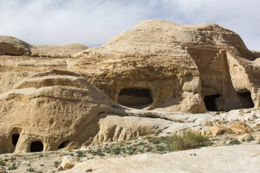 Antik kaya şehir Petra'dan terk