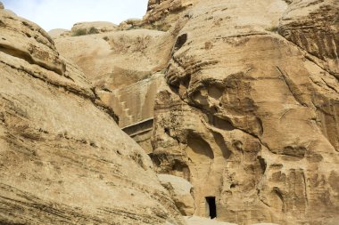 Antik kaya şehir Petra'dan terk