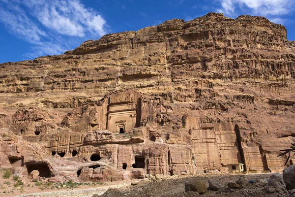 Antik kaya şehir Petra'dan terk — Stok fotoğraf