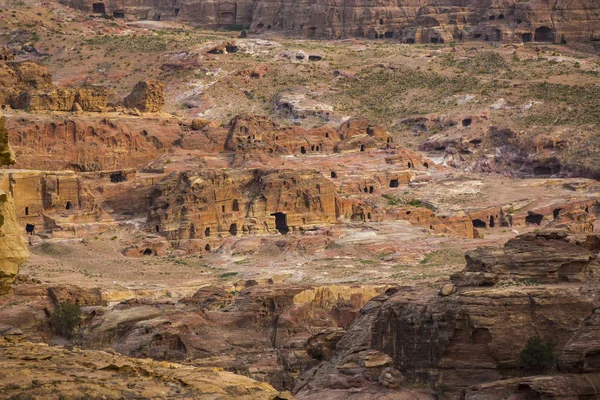 Oude verlaten rock stad Petra — Stockfoto