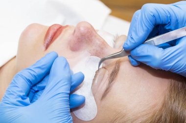 yordam kirpik uzatma, kirpik Laminasyon için 