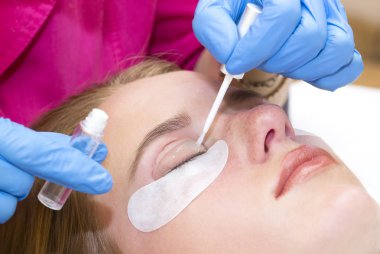 yordam kirpik uzatma, kirpik Laminasyon için 