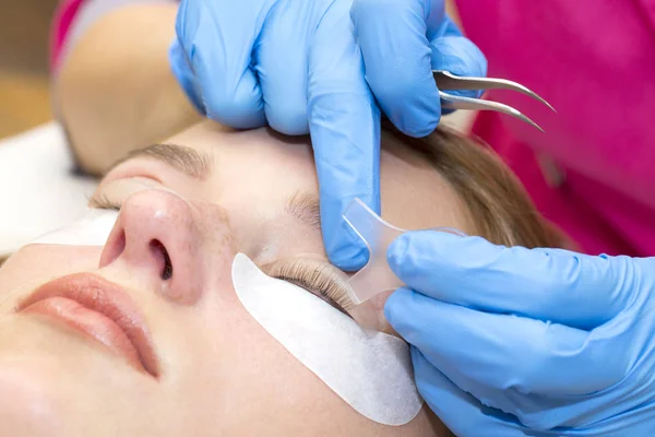 procedure for eyelash extensions, eyelashes lamination