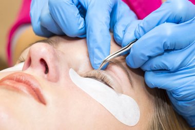 yordam kirpik uzatma, kirpik Laminasyon için 