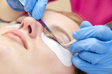 yordam kirpik uzatma, kirpik Laminasyon için 