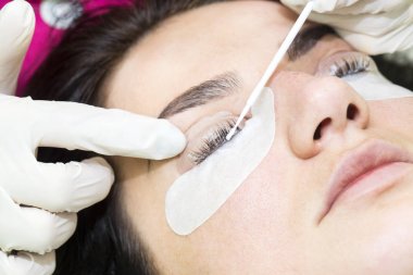 yordam kirpik uzatma, kirpik Laminasyon için 