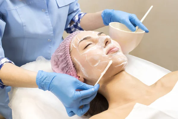 Process of massage and facials — Stock Photo, Image